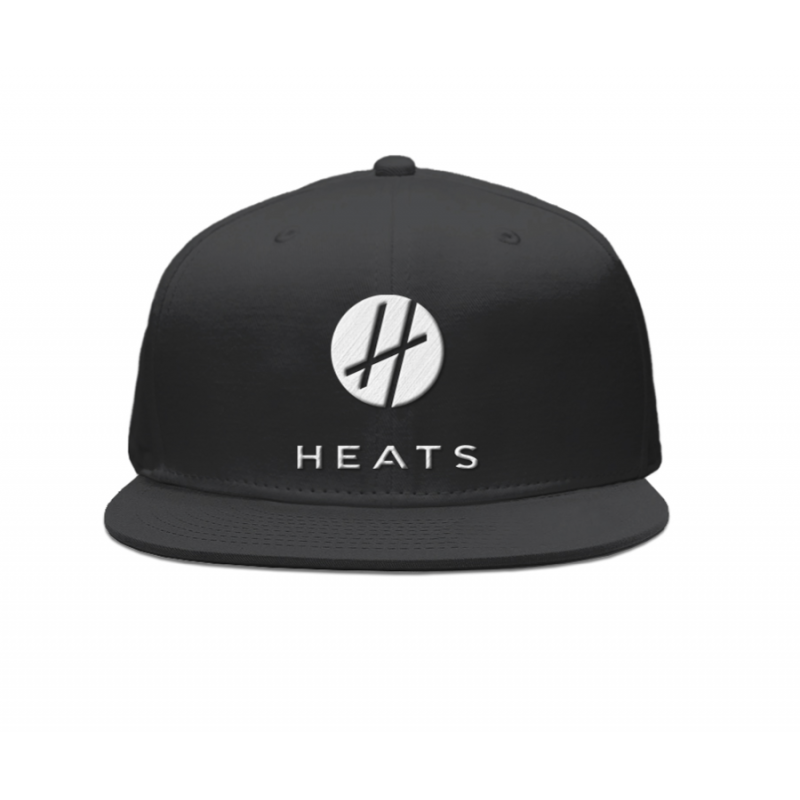 Casquette HEATS® noire : "SnapBack"